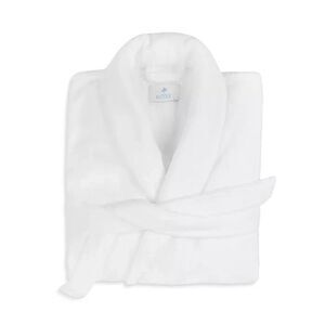 New Women's Matouk Milagro White Cotton Robe Size Medium/Large